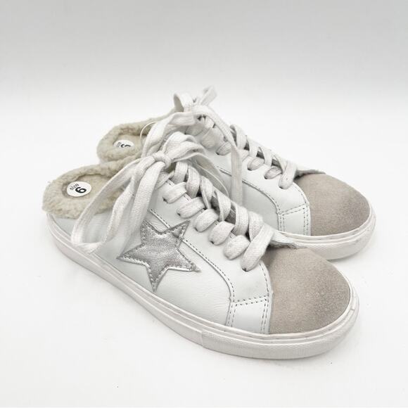 NEW STEVEN Shoes Steve Madden Prancey Slip On Sneakers Multi White Size 6 NWOT - Picture 1 of 15